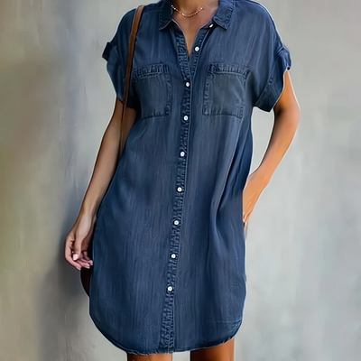 Amalia - Komfortables Denim Kleid für Damen