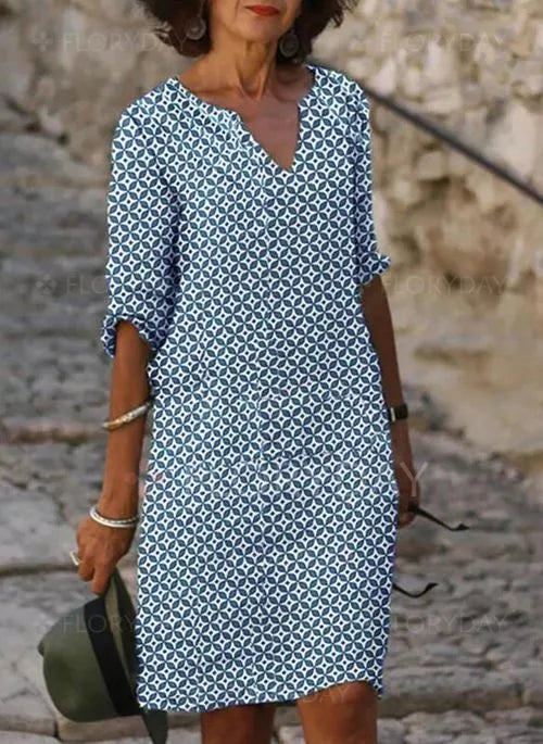 Caro - Luftiges lockeres Damen Sommer Kleid