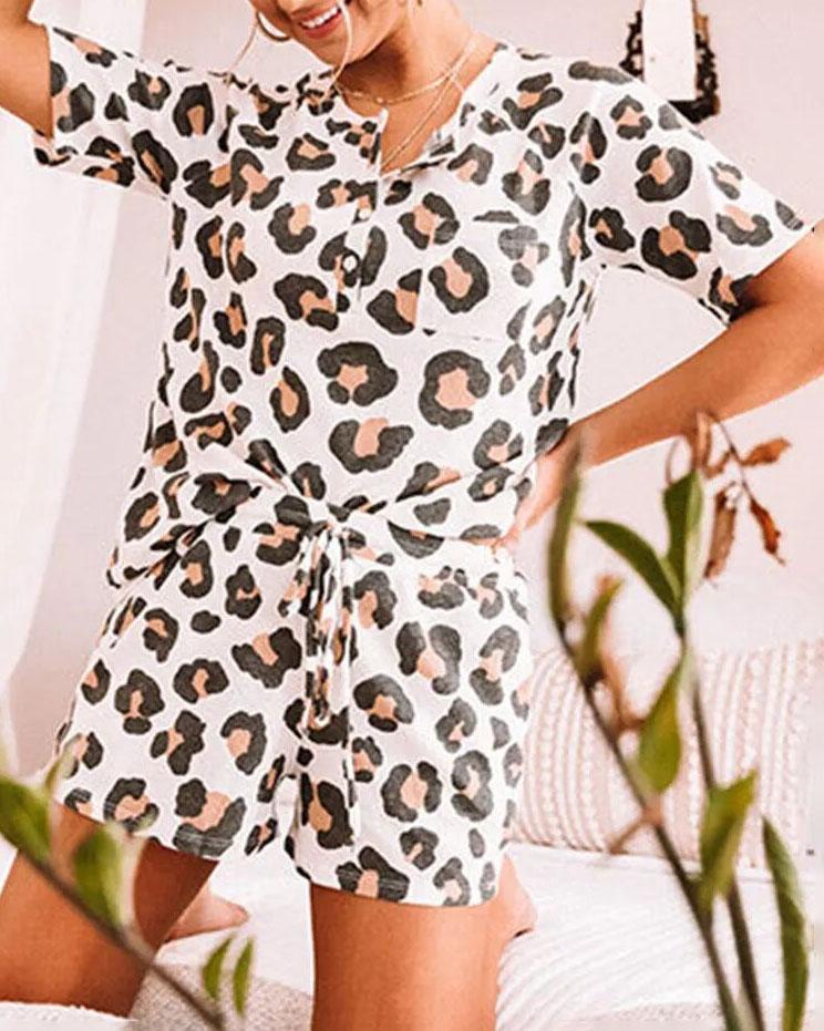 Evelin - Komfortables 2-teiliges Damen Pyjama Set