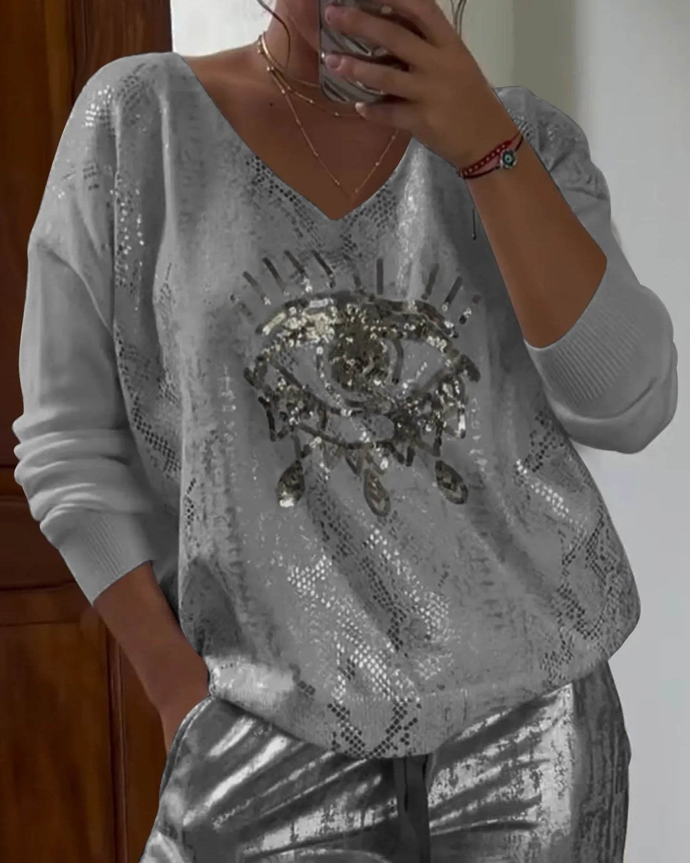Evele - Evil Eye Bluse für Damen