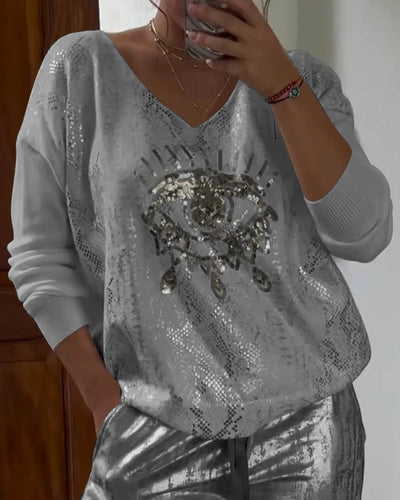 Evele - Evil Eye Bluse für Damen