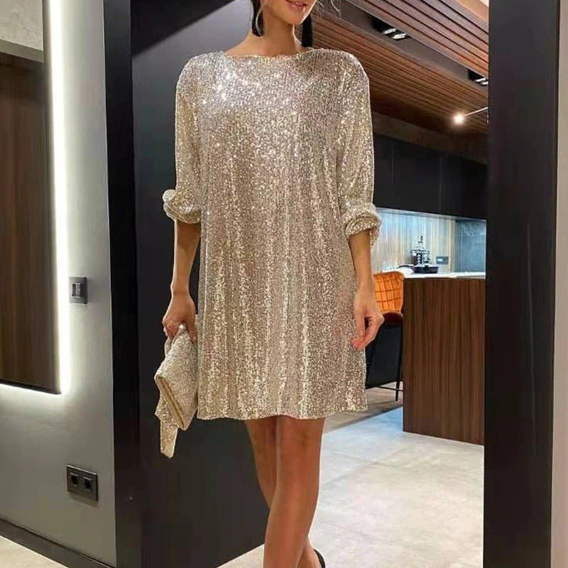 Elegantes und bequemes Damen Mini Partykleid