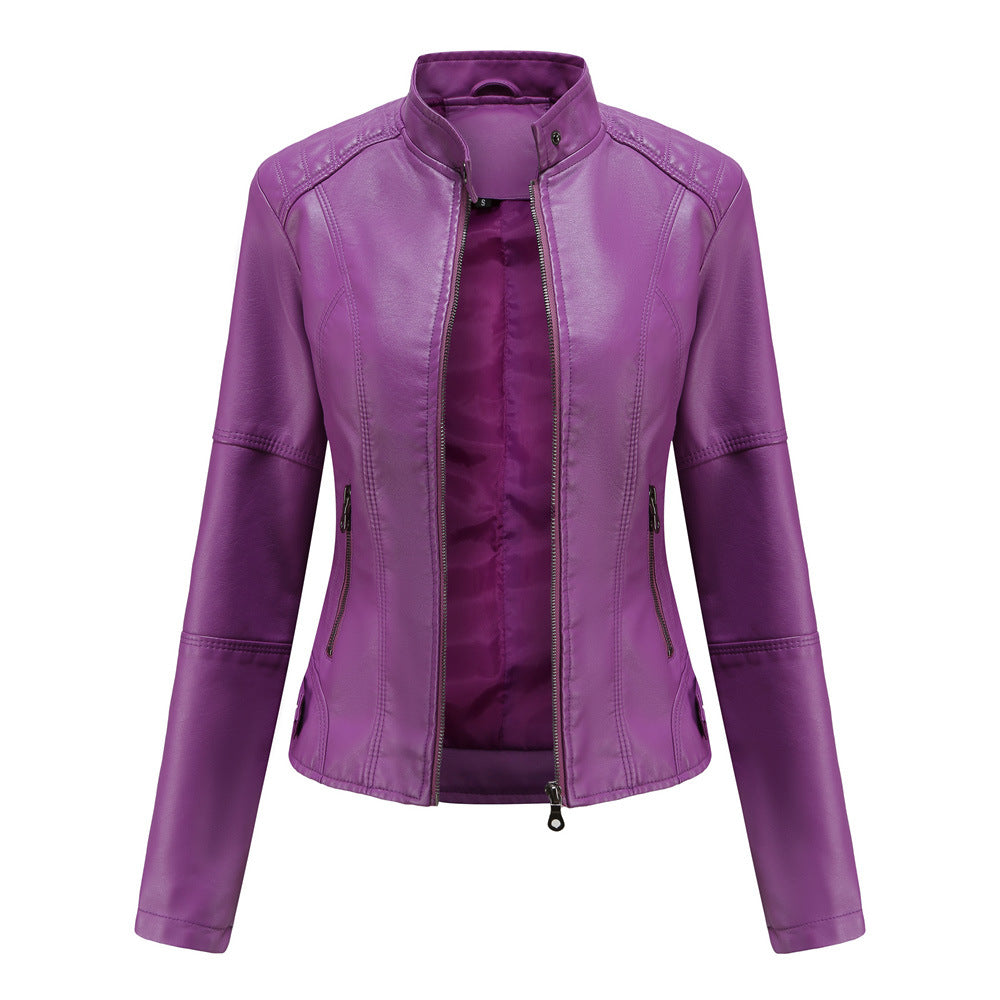 Damen Biker Lederjacke