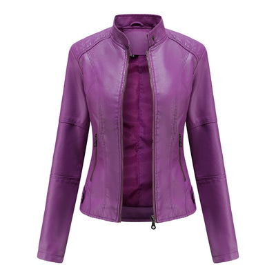Damen Biker Lederjacke